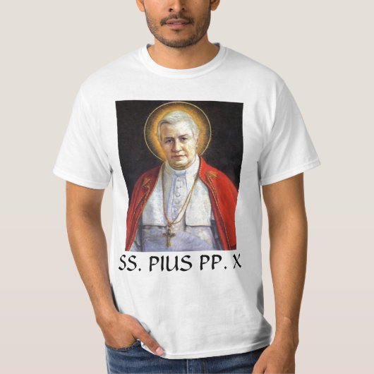 SS. PIUS PP. X Tシャツ (正面)