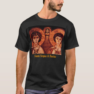 Ss. Sergius及びバッカス、聖者Sergius及びバッカス Tシャツ