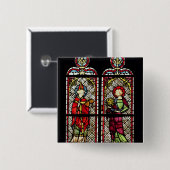 SS. Sylvesterおよびジョン福音伝道者 缶バッジ (正面&裏面)