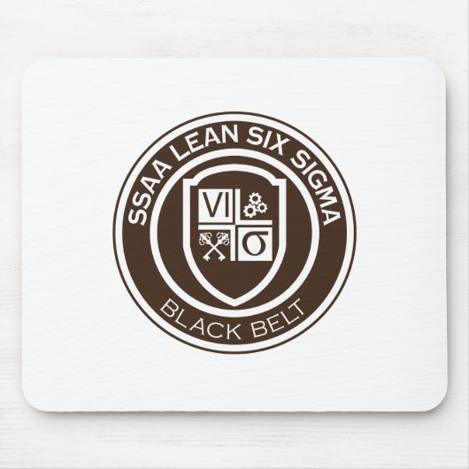 SSAA BLACK BELT MOUSE PAD マウスパッド (正面)