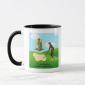 SSAndrew & Judeと2人の男性ゴルファー マグカップ (左)