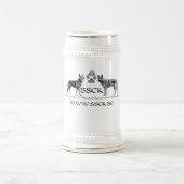 SSCK ölsejdel ビールジョッキ (中央)