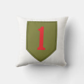 SSI – 第1歩兵師団（テキストを使用） クッション (裏面)