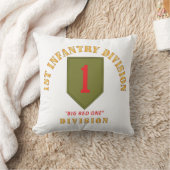 SSI – 第1歩兵師団 – ビッグレッドワン クッション (ブランケット)
