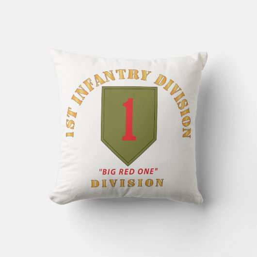 SSI – 第1歩兵師団 – ビッグレッドワン クッション (正面)
