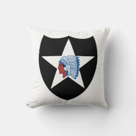 SSI – 第2歩兵師団（テキスト付） クッション