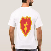 SSI – 第25歩兵師団 Tシャツ (裏面)