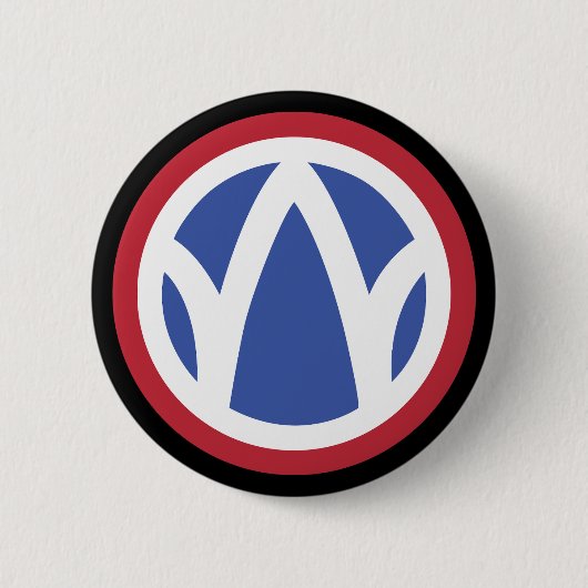 SSI – 第89歩兵師団 缶バッジ (正面)