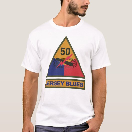 SSI - 50th装甲部門(ネームテープ付き) Tシャツ (正面)
