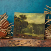 Ssion Park, 1819の自然からスケッチ(カード上の油) フォトプラーク (側面)