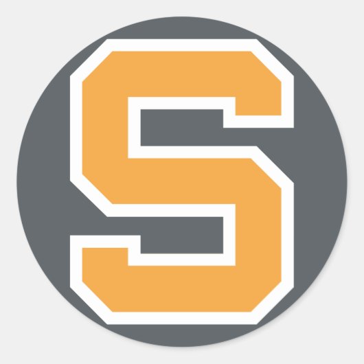 SSK 2016 Rund Grå Bakrund ラウンドシール (正面)