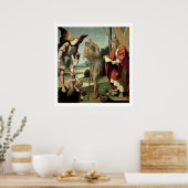 SSMichael、Andrew、Onuphrius (パネル上の油) ポスター (キッチン)