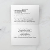 Ssnta's Cookies & Hot Cocoaレシピクリスマスカード カード (内部)