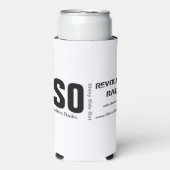 SSO ジャンボマグ スリム缶クーラー (Seltzer正面)