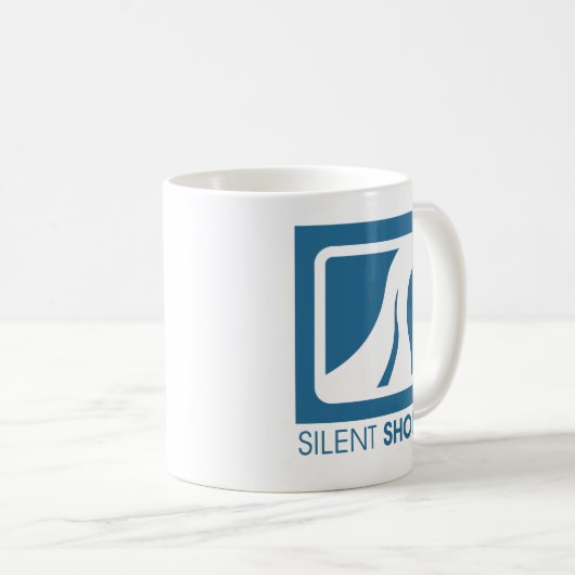 SSRの白くクラシックなマグ コーヒーマグカップ (正面右)