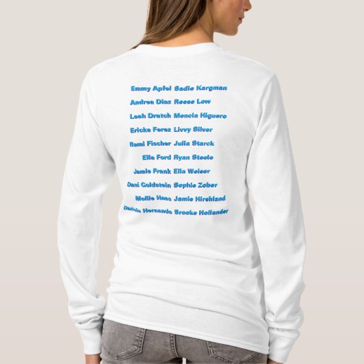 SSRの飛行士 Tシャツ (裏面)