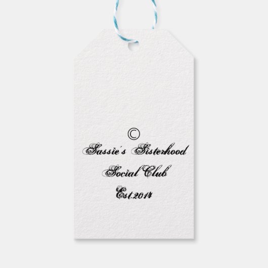 ssscギフトラベル ギフトタグ (裏面)