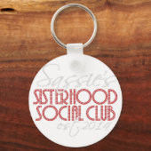 SSSCボタンのキーチェーン キーホルダー (正面)