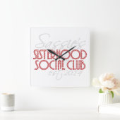 SSSC壁時計 スクエア壁時計 (ホーム)