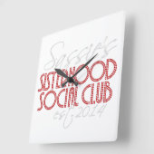 SSSC壁時計 スクエア壁時計 (傾斜)