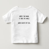 SSSG Toddler開始T型 トドラーTシャツ (裏面)