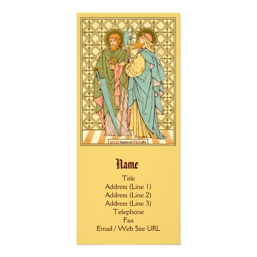 SSSimon & Jude (RLS 16) (スタイル1)ラックカード ラックカード (正面)