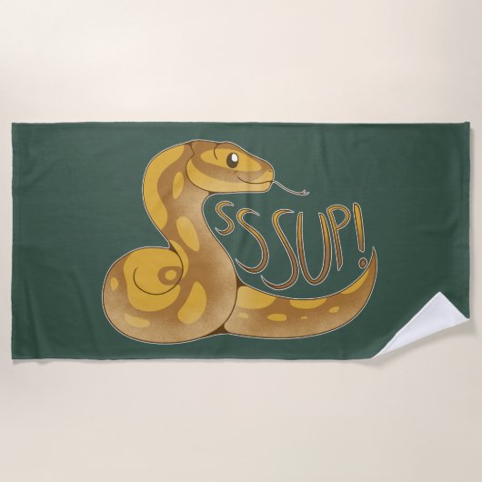 SSSSSSスッ！ ビーチタオル (正面)