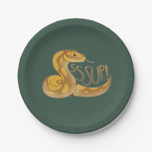 SSSSSSスッ！ ペーパープレート (正面)