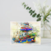 STのボートアイブズハーバー ポストカード (スタンド正面)