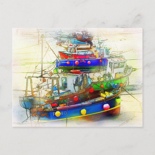 STのボートアイブズハーバー ポストカード (正面)