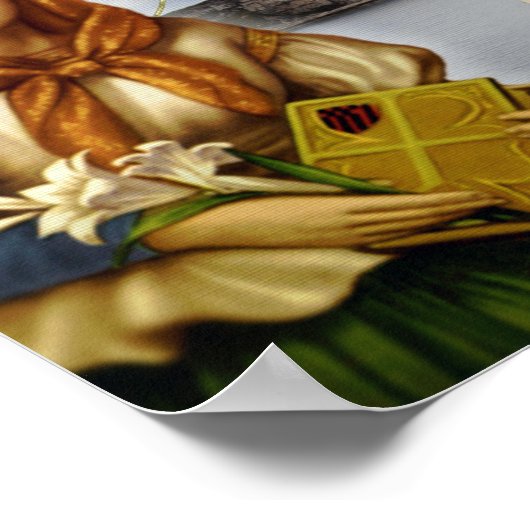 STジムフナへの祈りの言葉 ポスター (角)