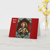 Stジュード4 カード (黄色い花)