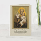 STジョセフ カード (正面)