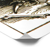 STジョージ・アンド・ドラゴン白黒 ポスター (角)