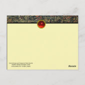 STジョージ・ドラゴン・プリンセス ポストカード (裏面)