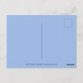 STパトリックの日アイリッシュエウェ、羊&シャムロック ポストカード (裏面)