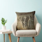 Stベネディクト実行aを描写する柱頭 クッション (椅子)