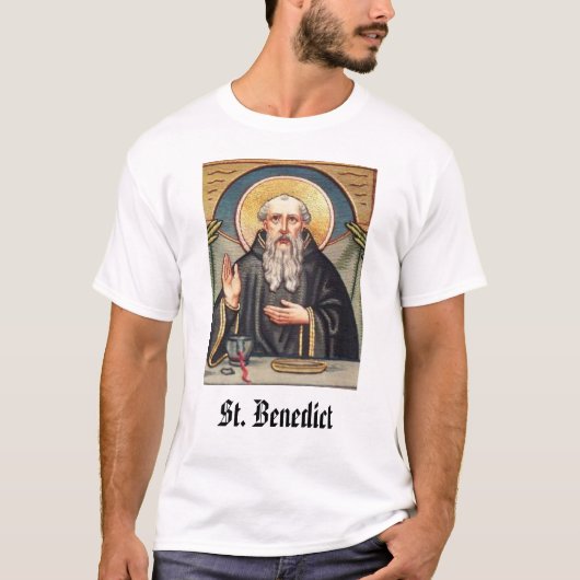 Stベネディクト、St.ベネディクト Tシャツ (正面)