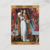 STマイケルの最後の審判 名刺 (裏面)