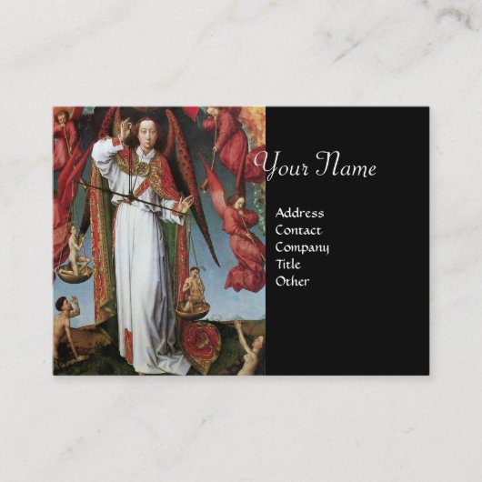 STマイケルの最後の審判 名刺 (正面)