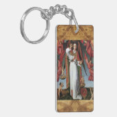 STマイケル最後の審判の祈りの言葉 キーホルダー (正面左)