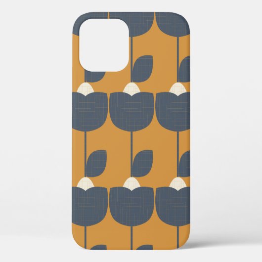 stモダンの抽象芸術シームレスな幾何パターン Case-Mate iPhoneケース (裏面)