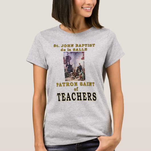 STヨハネ・バプテスト・デ・ラ・サレ Tシャツ (正面)