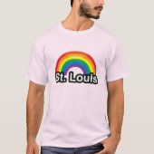 STルイLGBTプライド虹 Tシャツ (正面)