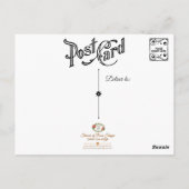 ST十字架エディススタインのテレサ・ベネディクタ ポストカード (裏面)