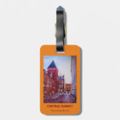 St西王および中央市場の荷物の財布は付きます ラゲッジタグ (裏面縦)