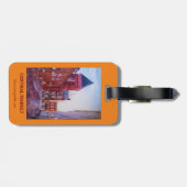 St西王および中央市場の荷物の財布は付きます ラゲッジタグ (裏面横)