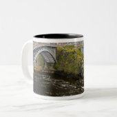 St.のセント·ジョン·リバーの滝を逆転させる ツートーンマグカップ (正面左)