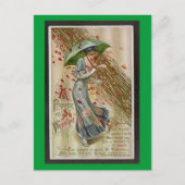 St.のバレンタインの郵便はがきへの祈りの言葉 シーズンポストカード (正面)