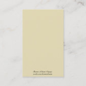 St.のバレンタインデーの神聖なカードのための祈りの言葉 名刺 (裏面)